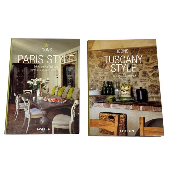 Paris Style Book Tuscany Style Book Ed. Angelika Taschen 2003 Home Decor - Picture 1 of 16